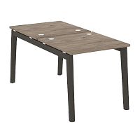 Рабочая станция, опоры - массив дерева глубиной 1635 мм ONIX WOOD