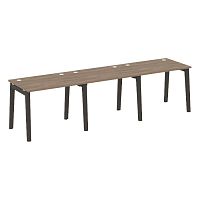 Рабочая станция, опоры - массив дерева глубиной 720 мм ONIX WOOD