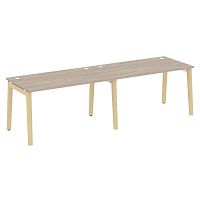 Рабочая станция, опоры - массив дерева глубиной 800 мм ONIX WOOD