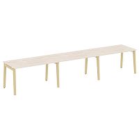 Рабочая станция, опоры - массив дерева глубиной 800 мм ONIX WOOD