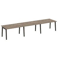 Стол переговорный (3 столешницы), опоры - массив дерева ONIX WOOD