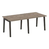 Стол переговорный (2 столешницы), опоры - массив дерева ONIX WOOD