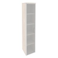 Шкаф высокий узкий со стеклом в раме л/пр ОНИКС O.SU-1.10R/L, O.SU-1.10R/R