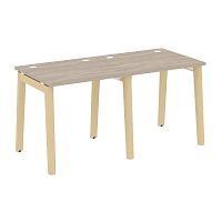 Рабочая станция, опоры - массив дерева глубиной 720 мм ONIX WOOD