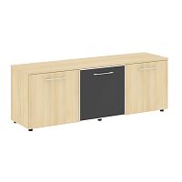 Тумба модульная со стеклом в раме LT-TS 3.4 Black YALTA