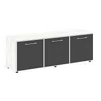 Тумба модульная со стеклом в раме LT-TS 3.5 Black YALTA