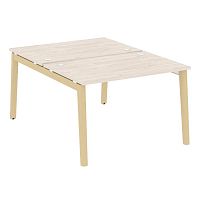 Рабочая станция, опоры - массив дерева глубиной 1635 мм ОНИКС ВУД / ONIX WOOD