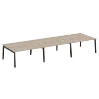 Рабочая станция, опоры - массив дерева глубиной 1475 мм ONIX WOOD