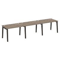 Рабочая станция, опоры - массив дерева глубиной 800 мм ОНИКС ВУД / ONIX WOOD