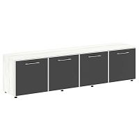 Тумба модульная со стеклом в раме LT-TS 4.6 Black YALTA