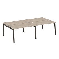 Рабочая станция, опоры - массив дерева глубиной 1475 мм ONIX WOOD