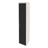 Шкаф со стеклом лакобель black в раме л/пр ONIX O.SU-1.10R/L Black, O.SU-1.10R/R Black