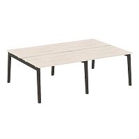Рабочая станция, опоры - массив дерева глубиной 1635 мм ONIX WOOD