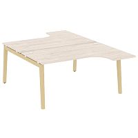 Рабочая станция, опоры - массив дерева глубиной 2395 мм ONIX WOOD OW.D.SA-3, OW.D.SA-4