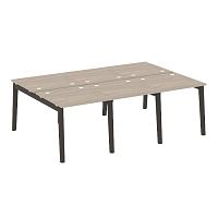 Рабочая станция, опоры - массив дерева глубиной 1635 мм ONIX WOOD