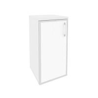 Шкаф со стеклом лакобель white в раме л/пр ОНИКС O.SU-3.2R/L White, O.SU-3.2R/R White
