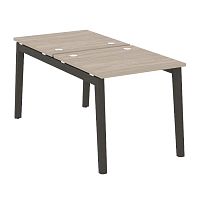 Рабочая станция, опоры - массив дерева глубиной 1635 мм ONIX WOOD
