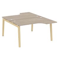 Рабочая станция, опоры - массив дерева глубиной 1995 мм ОНИКС ВУД / ONIX WOOD OW.D.SA-1, OW.D.SA-2