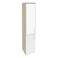 Шкаф со стеклом лакобель white в раме л/пр ОНИКС O.SU-1.2R/L White, O.SU-1.2R/R White