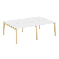 Рабочая станция, опоры - массив дерева глубиной 1635 мм ОНИКС ВУД / ONIX WOOD