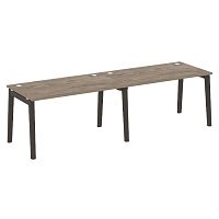 Рабочая станция, опоры - массив дерева глубиной 800 мм ONIX WOOD