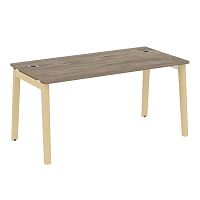 Стол руководителя, опоры - массив дерева ONIX DIRECT WOOD