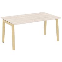 Стол переговорный (1 столешница), опоры - массив дерева ONIX WOOD