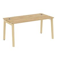 Стол руководителя, опоры - массив дерева ОНИКС ДИРЕКТ / ONIX DIRECT WOOD