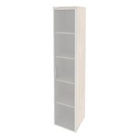 Шкаф высокий узкий со стеклом в раме л/пр ONIX O.SU-1.10R/L, O.SU-1.10R/R