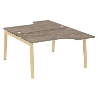 Рабочая станция, опоры - массив дерева глубиной 1995 мм ОНИКС ВУД / ONIX WOOD OW.D.SA-1, OW.D.SA-2