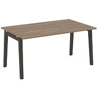Стол переговорный (1 столешница), опоры - массив дерева ONIX WOOD
