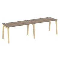 Рабочая станция, опоры - массив дерева глубиной 720 мм ONIX WOOD