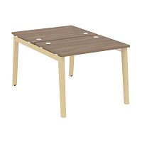 Рабочая станция, опоры - массив дерева глубиной 1475 мм ONIX WOOD