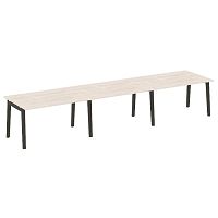 Стол переговорный (3 столешницы), опоры - массив дерева ONIX WOOD