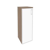 Шкаф со стеклом лакобель white в раме л/пр ОНИКС O.SU-2.4R/L White, O.SU-2.4R/R White