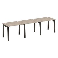 Рабочая станция, опоры - массив дерева глубиной 720 мм ONIX WOOD