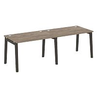 Рабочая станция, опоры - массив дерева глубиной 800 мм ОНИКС ВУД / ONIX WOOD
