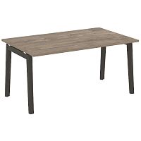 Стол переговорный (1 столешница), опоры - массив дерева ONIX WOOD