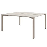 Стол-тандем на металлокаркасе D-40, D-41, D-42, Солюшн / Solution