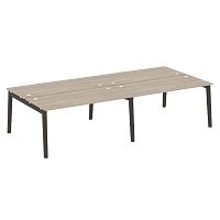 Рабочая станция, опоры - массив дерева глубиной 1475 мм ONIX WOOD