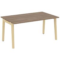 Стол переговорный (1 столешница), опоры - массив дерева ONIX WOOD