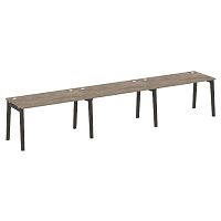 Рабочая станция, опоры - массив дерева глубиной 720 мм ONIX WOOD
