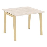 Стол переговорный (1 столешница), опоры - массив дерева ONIX WOOD