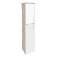 Шкаф со стеклом лакобель white в раме л/пр ОНИКС O.SU-1.7R/L White, O.SU-1.7R/R White