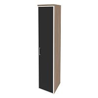 Шкаф со стеклом лакобель black в раме л/пр ONIX O.SU-1.10R/L Black, O.SU-1.10R/R Black