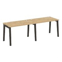 Рабочая станция, опоры - массив дерева глубиной 720 мм ОНИКС ВУД / ONIX WOOD