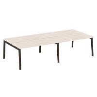 Рабочая станция, опоры - массив дерева глубиной 1475 мм ONIX WOOD