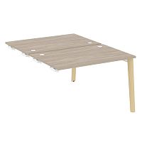 Стол-приставка двойной к опорным элементам глубиной 1635 мм ОНИКС ВУД / ONIX WOOD