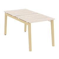 Рабочая станция, опоры - массив дерева глубиной 1635 мм ONIX WOOD