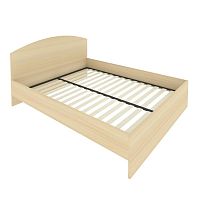 Кровать с ортопедическим основанием и изголовьем LIGHT С-КИ-160